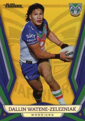 2023 NRL Traders Gold Pearl Specials - GS150 Dallin Watene-Zelezniak Warriors