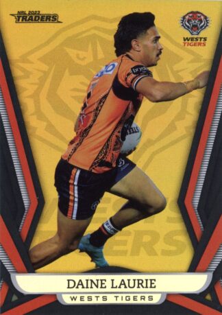 2023 NRL Traders Gold Pearl Specials - GS155 Daine Laurie Wests Tigers