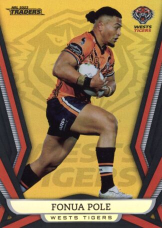2023 NRL Traders Gold Pearl Specials - GS157 Fonua Pole Wests Tigers