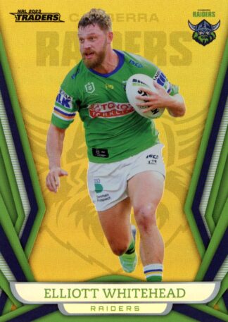2023 NRL Traders Gold Pearl Specials - GS018 Elliott Whitehead Canberra Raiders