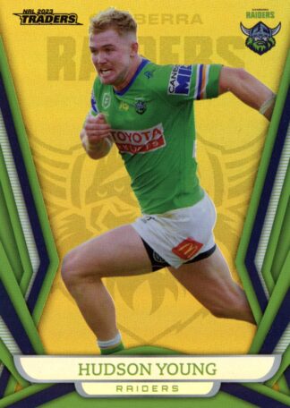 2023 NRL Traders Gold Pearl Specials - GS020 Hudson Young Canberra Raiders