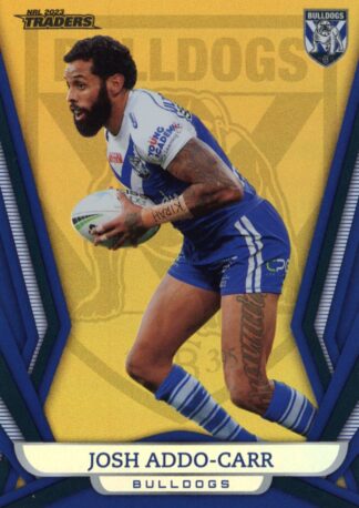 2023 NRL Traders Gold Pearl Specials - GS022 Josh Addo-Carr Canterbury Bulldogs