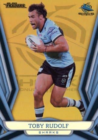 2023 NRL Traders Gold Pearl Specials - GS039 Toby Rudolf Cronulla Sharks