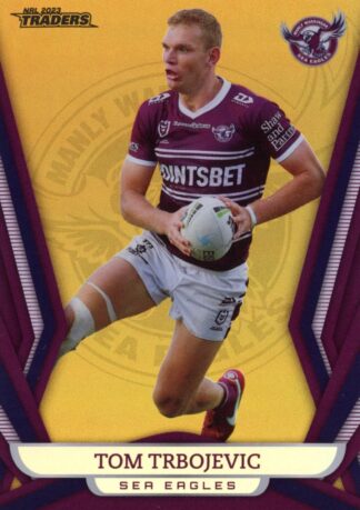 2023 NRL Traders Gold Pearl Specials - GS060 Tom Trbojevic Manly Sea Eagles