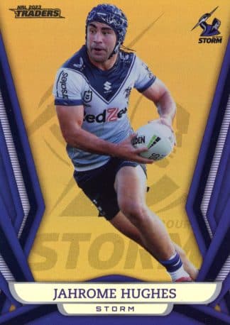 2023 NRL Traders Gold Pearl Specials - GS065 Jahrome Hughes Melbourne Storm