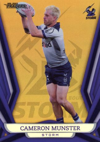 2023 NRL Traders Gold Pearl Specials - GS068 Cameron Munster Melbourne Storm