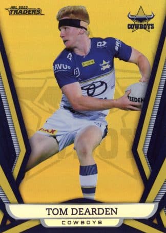 2023 NRL Traders Gold Pearl Specials - GS083 Tom Dearden North QLD Cowboys