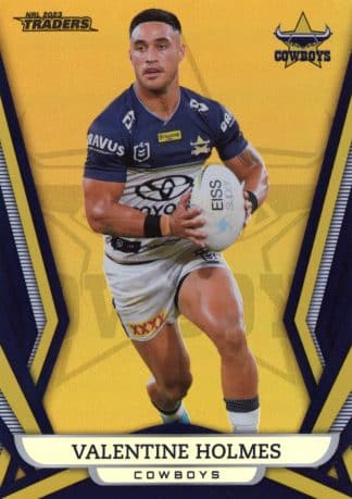 2023 NRL Traders Gold Pearl Specials - GS085 Valentine Holmes North QLD Cowboys