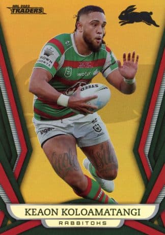 2023 NRL Traders Gold Pearl Specials - GS117 Keaon Koloamatangi South Sydney Rabbitohs