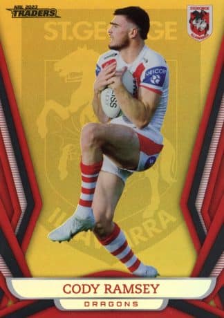 2023 NRL Traders Gold Pearl Specials - GS127 Cody Ramsey St George Dragons