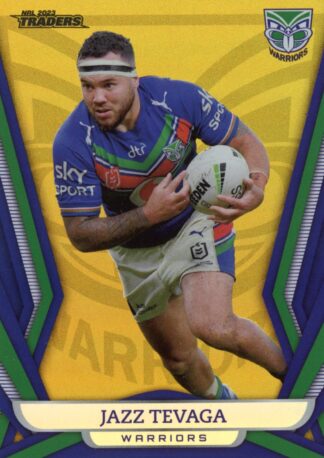 2023 NRL Traders Gold Pearl Specials - GS149 Jazz Tevaga Warriors