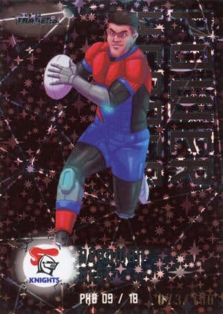 2023 NRL Traders Power Heroes Black - PHB09 Bradman Best Newcastle Knights