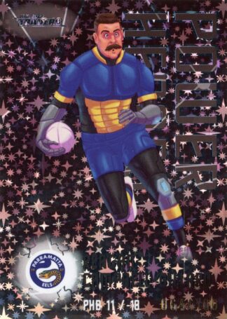 2023 NRL Traders Power Heroes Black - PHB11 Reagan Campbell-Gillard Parramatta Eels