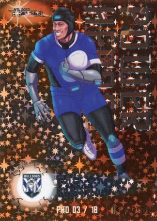 2023 NRL Traders Power Heroes Orange - PHO03 Matt Burton Canterbury Bulldogs