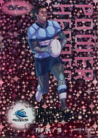 2023 NRL Traders Power Heroes Pink - PHP04 Nicholas Hynes Cronulla Sharks