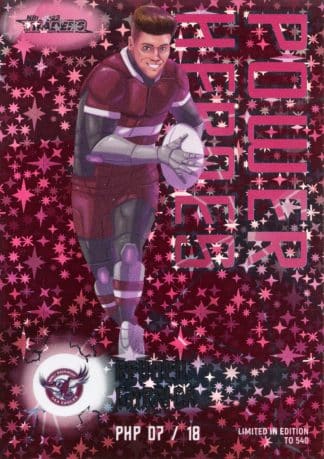 2023 NRL Traders Power Heroes Pink - PHP07 Reuben Garrick Manly Sea Eagles