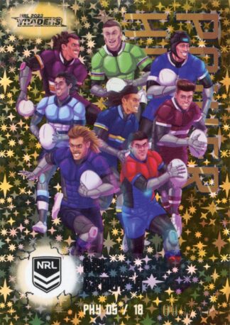 2023 NRL Traders Power Heroes Yellow - PHY05 Group A