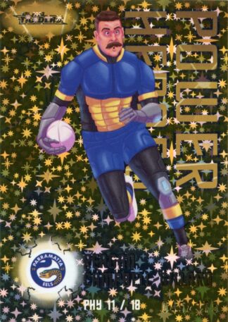 2023 NRL Traders Power Heroes Yellow - PHY11 Reagan Campbell-Gillard Parramatta Eels