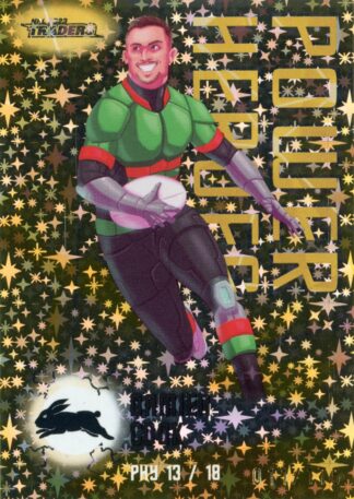 2023 NRL Traders Power Heroes Yellow - PHY13 Damien Cook South Sydney Rabbitohs