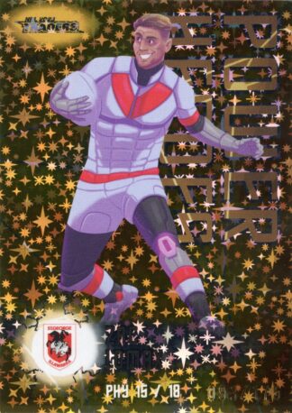 2023 NRL Traders Power Heroes Yellow - PHY15 Zac Lomax St George Dragons