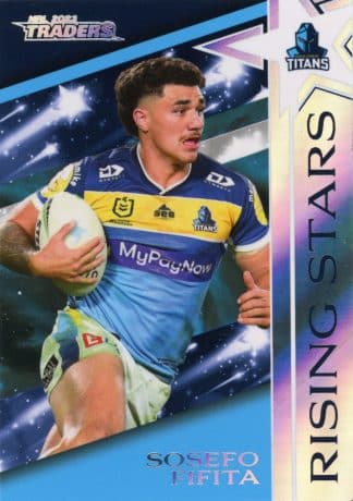 2023 NRL Traders Rising Stars Album Cards - RSA05 Sosefo Fifita Gold Coast Titans