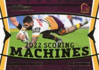 2023 NRL Traders Scoring Machines - SM01 Adam Reynolds Brisbane Broncos