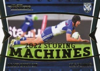 2023 NRL Traders Scoring Machines - SM03 Matt Burton Canterbury Bulldogs