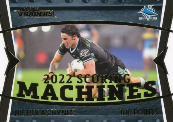 2023 NRL Traders Scoring Machines - SM04 Nicholas Hynes Cronulla Sharks