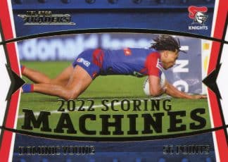 2023 NRL Traders Scoring Machines - SM08 Dominic Young Newcastle Knights