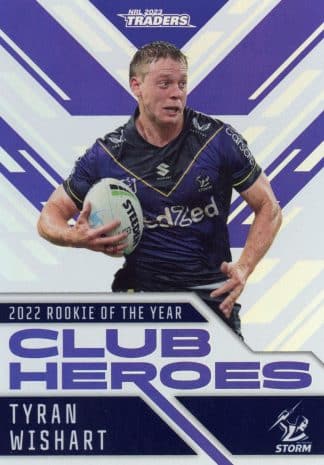 2023 NRL Traders Club Heroes - CH14 Tyran Wishart Melbourne Storm