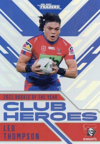 2023 NRL Traders Club Heroes - CH16 Leo Thompson Newcastle Knights