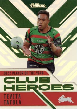 2023 NRL Traders Club Heroes - CH23 Tevita Tatola South Sydney Rabbitohs