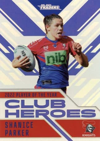 2023 NRL Traders Club Heroes - CH37 Shanice Parker Newcastle Knights