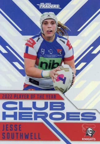 2023 NRL Traders Club Heroes - CH38 Jesse Southwell Newcastle Knights