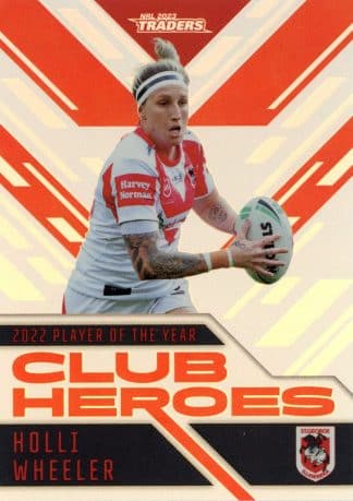 2023 NRL Traders Club Heroes - CH41 Holli Wheeler St George Dragons
