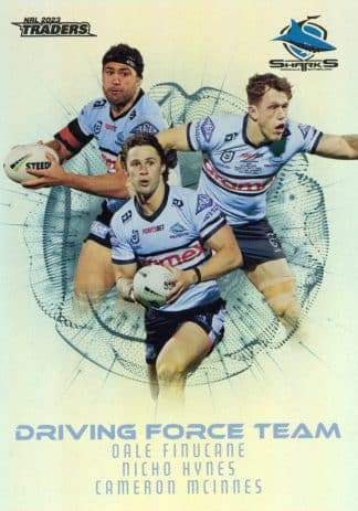 2023 NRL Traders Driving Force Team - DFT04 Cronulla Sharks