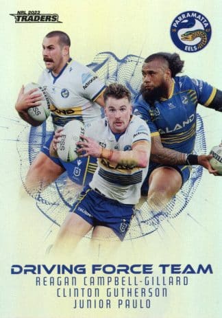 2023 NRL Traders Driving Force Team - DFT10 Parramatta Eels