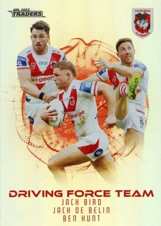 2023 NRL Traders Driving Force Team - DFT13 St George Dragons