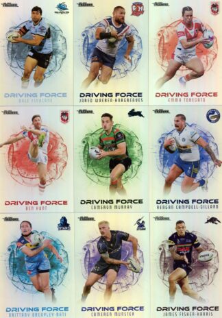 2023 NRL Traders Driving Force -  Full Set of 66 Cards
