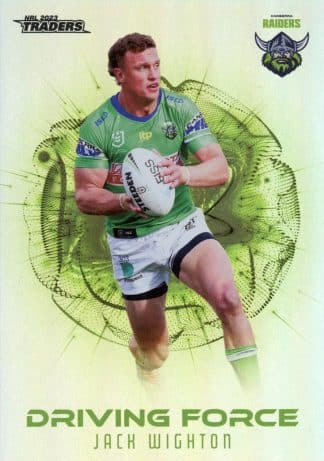 2023 NRL Traders Driving Force - DF06 Jack Wighton Canberra Raiders