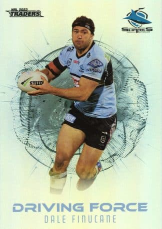 2023 NRL Traders Driving Force - DF10 Dale Finucane Cronulla Sharks