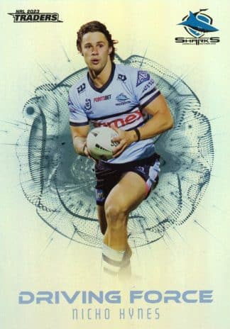 2023 NRL Traders Driving Force - DF11 Nicho Hynes Cronulla Sharks