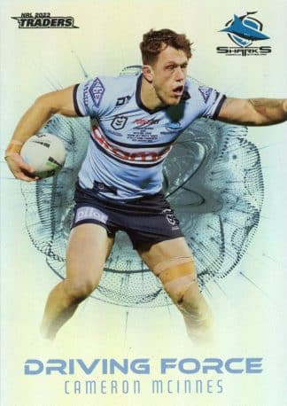 2023 NRL Traders Driving Force - DF12 Cameron McInnes Cronulla Sharks