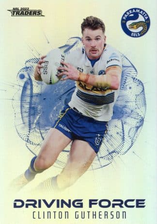 2023 NRL Traders Driving Force - DF29 Clinton Gutherson Parramatta Eels