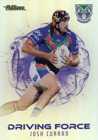 2023 NRL Traders Driving Force - DF43 Josh Curran Warriors