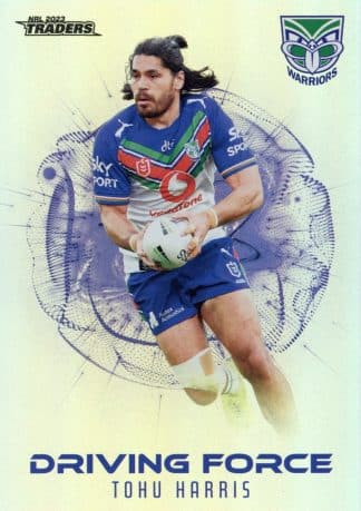 2023 NRL Traders Driving Force - DF45 Tohu Harris Warriors