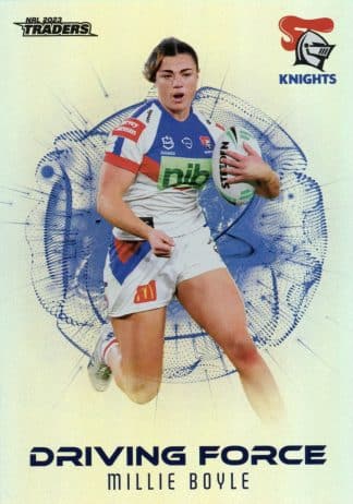 2023 NRL Traders Driving Force - DF55 Millie Boyle Newcastle Knights