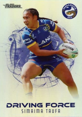 2023 NRL Traders Driving Force - DF60 Simaima Taufa Parramatta Eels