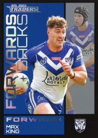 2023 NRL Traders Forwards & Backs - FB05 Max King Canterbury Bulldogs