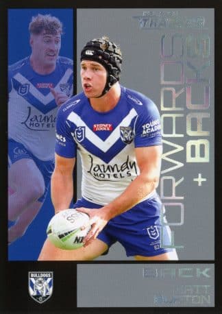 2023 NRL Traders Forwards & Backs - FB06 Matt Burton Canterbury Bulldogs